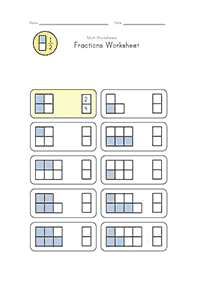 Matematik untuk Kanak-kanak – lembaran kerja 57