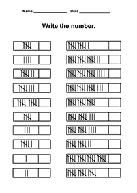 Matematik untuk Kanak-kanak – lembaran kerja 58