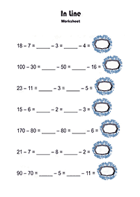 Matematik untuk Kanak-kanak – lembaran kerja 60