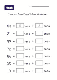 Matematik untuk Kanak-kanak – lembaran kerja 69