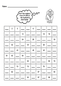 Matematik untuk Kanak-kanak – lembaran kerja 7