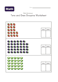 Matematik untuk Kanak-kanak – lembaran kerja 75