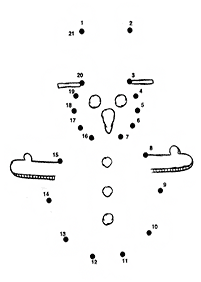 Kropka w kropkę (łatwe) – arkusz 16