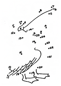 Kropka w kropkę (łatwe) – arkusz 22