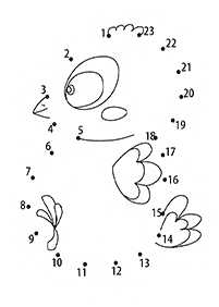 Kropka w kropkę (łatwe) – arkusz 26