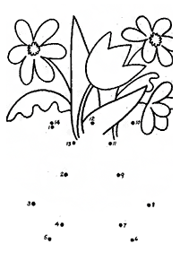 Kropka w kropkę (łatwe) – arkusz 5