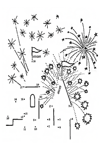 Kropka w kropkę (łatwe) – arkusz 54