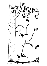 Kropka w kropkę (łatwe) – arkusz 62