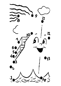 Kropka w kropkę (łatwe) – arkusz 69