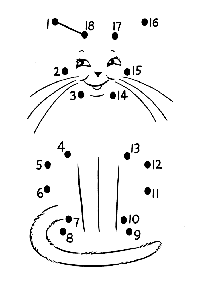 Kropka w kropkę (łatwe) – arkusz 74