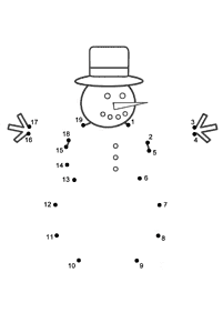 Kropka w kropkę (łatwe) – arkusz 75