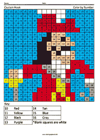 Numerowane kolorowanki – kolorowanka 126