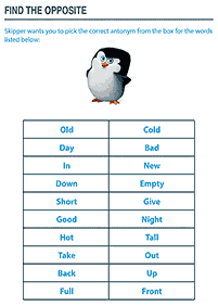 Tarefas de Inglês - ficha de exercícios 619