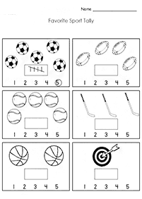 Fichas de exercícios para Jardim de Infância — ficha de exercício 149