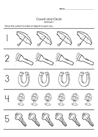 Fichas de exercícios para Jardim de Infância — ficha de exercício 261