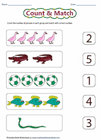 Tarefas de contar - ficha de exercício 4