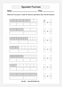 Tarefas de frações - ficha de exercício 153