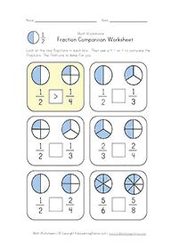 Tarefas de frações - ficha de exercício 34