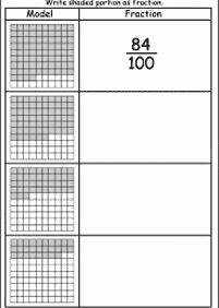 Tarefas de frações - ficha de exercício 48