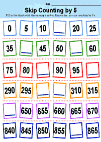 Matemática para crianças - ficha de exercícios 229