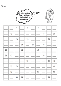 Matemática para crianças - ficha de exercícios 298