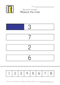 Matemática para crianças - ficha de exercícios 61