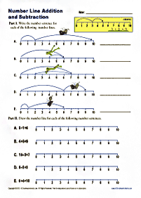 matemática simples para crianças - ficha de exercícios 110