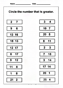 matemática simples para crianças - ficha de exercícios 126