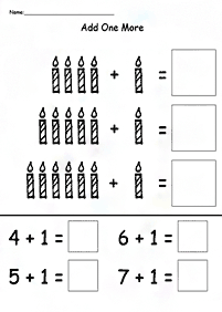 matemática simples para crianças - ficha de exercícios 141