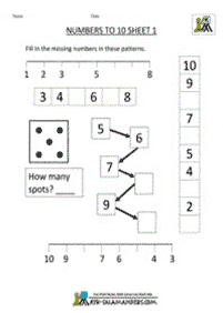 matemática simples para crianças - ficha de exercícios 147