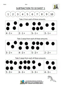 matemática simples para crianças - ficha de exercícios 163