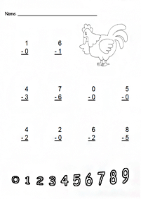 matemática simples para crianças - ficha de exercícios 213