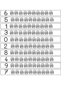 Páginas de exercícios de pré-escola - ficha de exercício 141