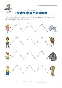 Páginas de exercícios de pré-escola - ficha de exercício 153