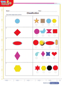 Páginas de exercícios de pré-escola - ficha de exercício 169