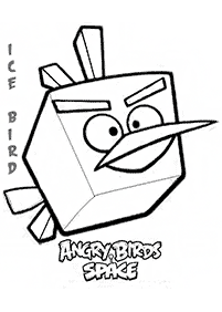 Desenhos para colorir dos Angry Birds - Página de colorir 35