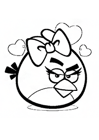 Desenhos para colorir dos Angry Birds - Página de colorir 39