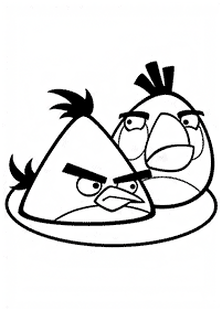 Desenhos para colorir dos Angry Birds - Página de colorir 52