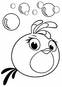 Desenhos para colorir dos Angry Birds - Página de colorir 54