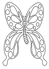 desenho de mandala de página para colorir borboleta. design de impressão.  projeto de camiseta. 13345543 Vetor no Vecteezy