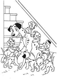 Imagens de cachorros para colorir – Página de colorir 39