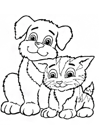 Imagens de cachorros para colorir – Página de colorir 79