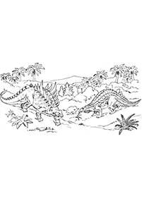 Imagens de dinossauros para colorir – Página de colorir 33