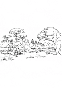 Imagens de dinossauros para colorir – Página de colorir 41