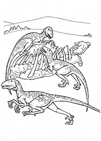 Imagens de dinossauros para colorir – Página de colorir 63