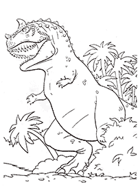 Imagens de dinossauros para colorir – Página de colorir 86