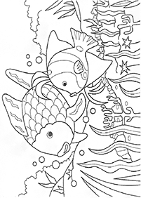 Desenhos de peixes para colorir – Página de colorir 102