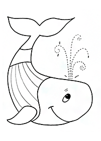 Desenhos de peixes para colorir – Página de colorir 43