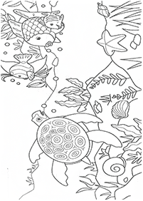 Desenhos de peixes para colorir – Página de colorir 48