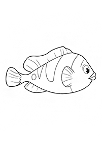 Desenhos de peixes para colorir – Página de colorir 82